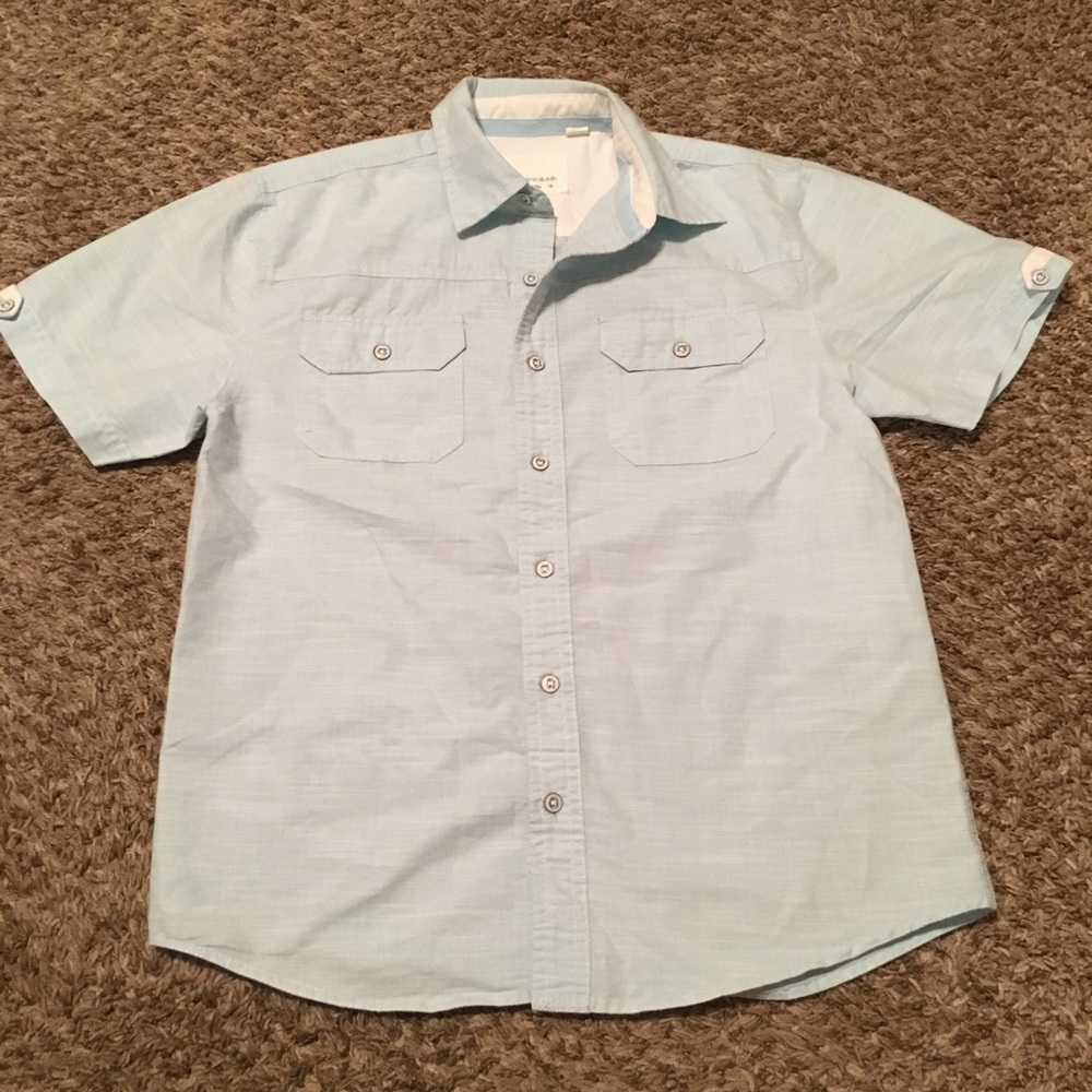Paper denim & cloth blouse; size 10/12